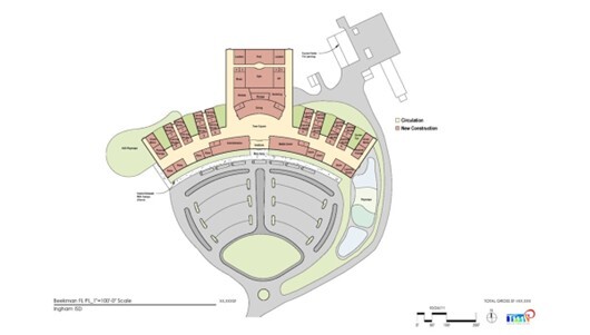 Beekman Center Facility Layout Proposal - Artistic Rendering