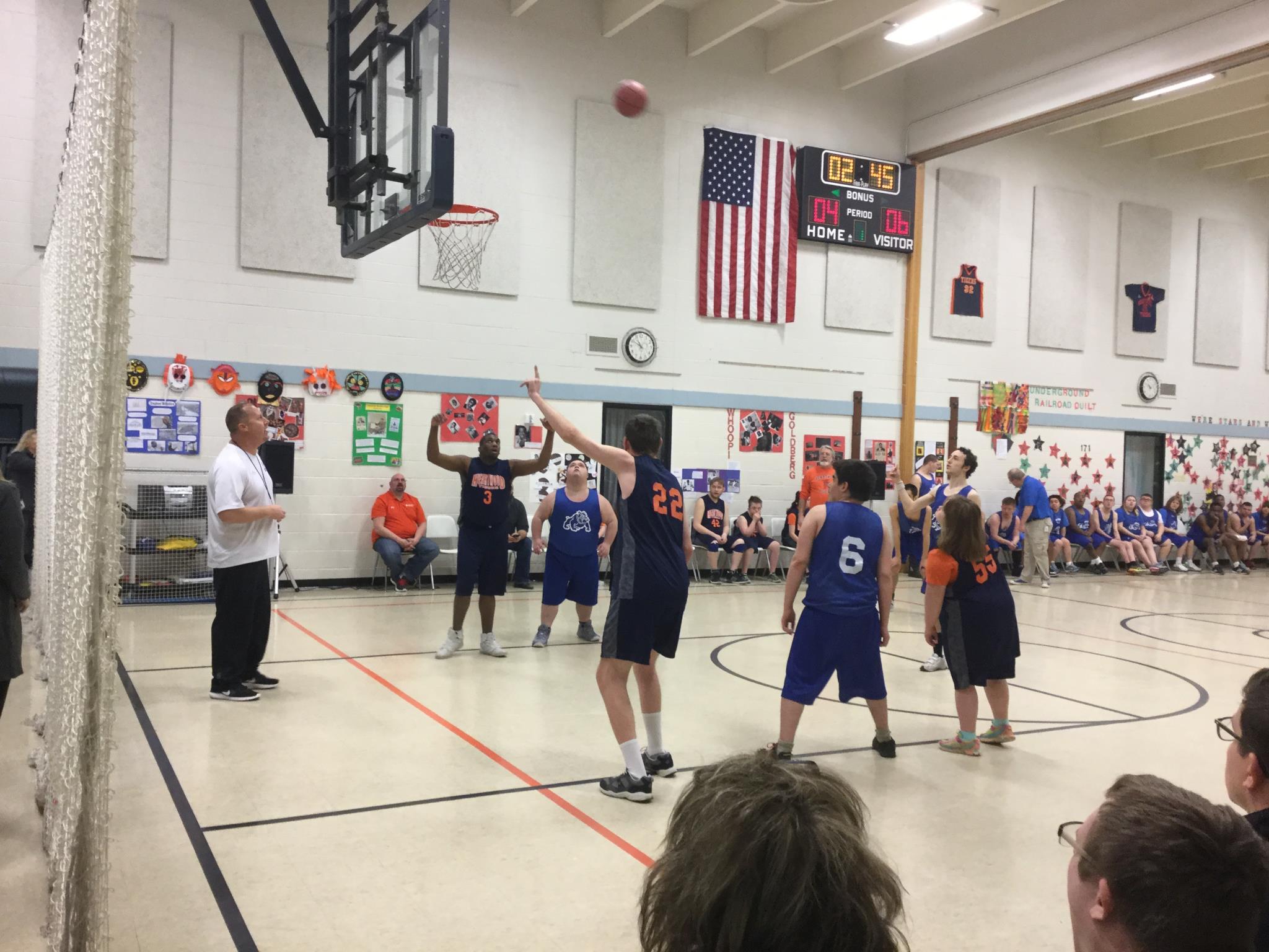 Special Olympic Basketball Game