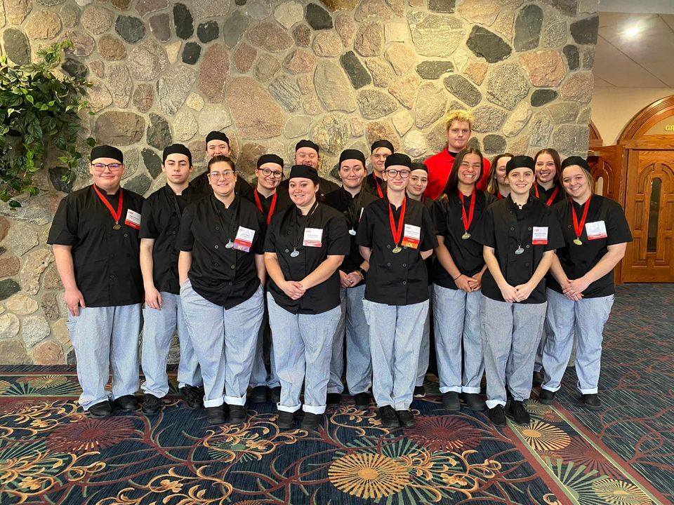 Photo caption: Several Culinary Arts students from the Wilson Talent Center have advanced to national competition in late June.